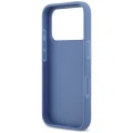 Etui Guess 4G nauble Card Triange na iPhone 18 Pro / 17 Pro - niebieskie