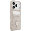 Etui Guess 4G nauble Card Triange na iPhone 18 Pro / 17 Pro - różowe