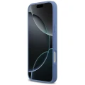 Etui Guess 4G nauble Card Triange na iPhone 18 Pro Max / 17 Pro Max - niebieskie