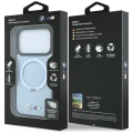 Etui BMW Kevlar Ring Stand 360 MagSafe na iPhone 18 Pro / 17 Pro - niebieskie