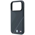 Etui BMW M Tire Track with Silver Line MagSafe na iPhone 18 Pro Max / 17 Pro Max - grafitowe