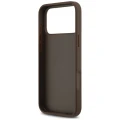 Etui Guess 4G nauble Card Triangle na iPhone 18 Pro Max / 17 Pro Max - brązowe