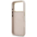 Etui Guess 4G Logo Plate MagSafe na iPhone 18 Pro / 17 Pro -różowe
