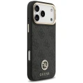 Etui Guess 4G Strass Logo MagSafe na iPhone 18 Pro Max / 17 Pro Max - czarne