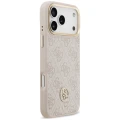 Etui Guess 4G Strass Logo MagSafe na iPhone 18 Pro Max / 17 Pro Max - różowe