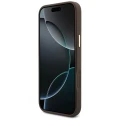 Etui Guess 4G z portfelem Magsafe na iPhone 18 Pro / 17 Pro - brązowe