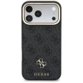 Etui Guess 4G z portfelem Magsafe na iPhone 18 Pro Max / 17 Pro Max - czarne