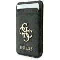 Etui Guess 4G z portfelem Magsafe na iPhone 18 Pro Max / 17 Pro Max - czarne