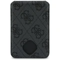 Etui Guess 4G z portfelem Magsafe na iPhone 18 Pro Max / 17 Pro Max - czarne