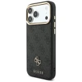 Etui Guess 4G z portfelem Magsafe na iPhone 18 Pro / 17 Pro - czarne