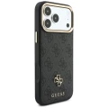 Etui Guess 4G z portfelem Magsafe na iPhone 18 Pro / 17 Pro - czarne