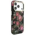 Etui Guess Blossom Roses Print MagSafe na iPhone 18 Pro / 17 Pro - czarne