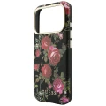 Etui Guess Blossom Roses Print MagSafe na iPhone 18 Pro / 17 Pro - czarne