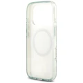 Etui Guess IML Flower & Tonal Circle MagSafe na iPhone 18 Pro Max / 17 Pro Max - zielone