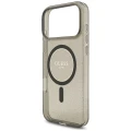 Etui Guess IML Glitter Pearl Strap MagSafe na iPhone 18 Pro / 17 Pro - czarne