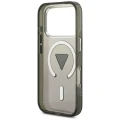 Etui Guess IML Gradient Triangle Logo MagSafe na iPhone 18 Pro Max / 17 Pro Max - czarne