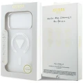 Etui Guess IML Gradient Triangle Logo MagSafe na iPhone 18 Pro Max / 17 Pro Max - przezroczyste