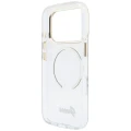 Etui Guess IML Script Metal MagSafe na iPhone 18 Pro Max / 17 Pro Max - przezroczyste
