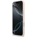 Etui Karl Lagerfeld Silicone Choupette Metal Pin na iPhone 18 Pro Max / 17 Pro Max - różowe