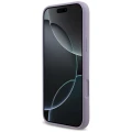 Etui Karl Lagerfeld Silicone Karl&Choupette Ring MagSafe na iPhone 18 Pro Max / 17 Pro Max - fioletowe