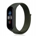 PASEK DO XIAOMI MI BAND 3/4/5/6/7 OPASKA NYLONOWA DO SMARTBAND - KHAKI
