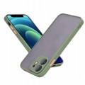 ETUI DO IPHONE 12 MINI  MATOWE CASE – OCHRONA APARATU I WZMOCNIONA OSŁONA, KHAKI
