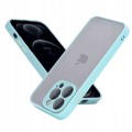 ETUI DO IPHONE 12 PRO MATOWE CASE – OCHRONA APARATU I WZMOCNIONA OSŁONA, TURKUSOWY
