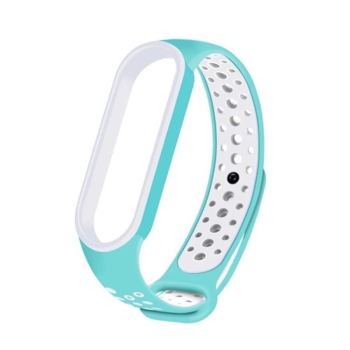 PASEK OPASKA PERFOROWANA DO MI BAND 5/6 | SKY BLUE