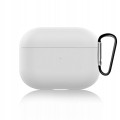 ETUI DO AIRPODS PRO Z KARABINKIEM - TRANSPARENT