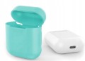 Etui silikonowe do AirPods 1/2 - Miętowy