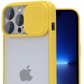 Etui z podwójną ochroną na aparat do iPhone 13 Pro Max - Żółty