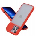 Etui z podwójną ochroną na aparat do iPhone 13 Pro Max - Czerwony