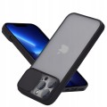 Etui z podwójną ochroną na aparat do iPhone 13 Pro Max - Czarny