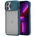 Etui z podwójną ochroną na aparat do iPhone 13 Pro - Zielony