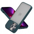 Etui z podwójną ochroną na aparat do iPhone 13 Pro - Zielony