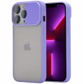 Etui z podwójną ochroną na aparat do iPhone 13 Pro - Fiolet