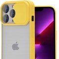 Etui z podwójną ochroną na aparat do iPhone 13 Pro - Żółty