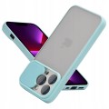 Etui z podwójną ochroną na aparat do iPhone 13 Pro - Miętowy