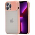 Etui z podwójną ochroną na aparat do iPhone 13 Pro - Różowy