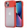 Etui z podwójną ochroną na aparat do iPhone 13 - Czerwony