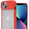 Etui z podwójną ochroną na aparat do iPhone 13 - Czerwony