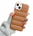 Etui AirBag case do iPhone 13 Mini - Orzechowy + 2 osłonki na aparat GRATIS!