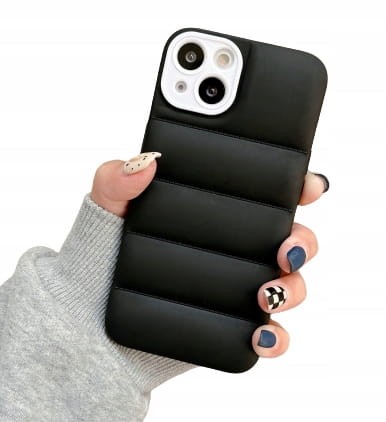 Etui  AirBag case do iPhone 13 - Czarny + 2 osłonki na aparat GRATIS!