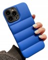 Etui AirBag case do iPhone 12 Pro Max - Niebieski + 2 osłonki na aparat GRATIS!