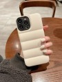  Etui AirBag case do iPhone 12 Pro - Kremowy + 2 osłonki na aparat GRATIS!