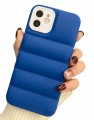Etui AirBag case do iPhone 12 - Niebieski + 2 osłonki na aparat GRATIS!
