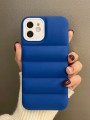 Etui AirBag case do iPhone 12 - Niebieski + 2 osłonki na aparat GRATIS!