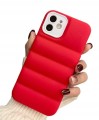  Etui AirBag case do iPhone 12 - Czerwony + 2 osłonki na aparat GRATIS!