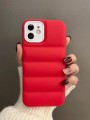  Etui AirBag case do iPhone 12 - Czerwony + 2 osłonki na aparat GRATIS!