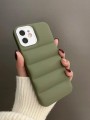  Etui AirBag case do iPhone 12 - Zielony + 2 osłonki na aparat GRATIS!